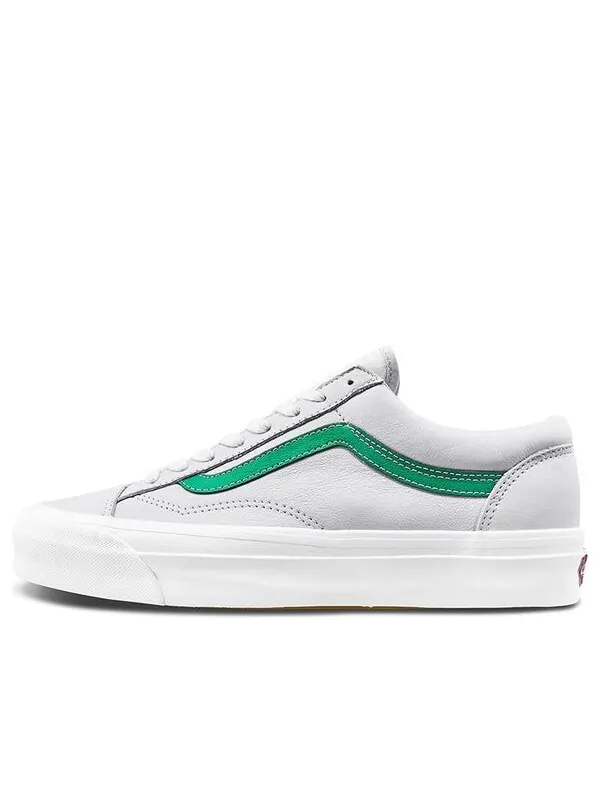 Кроссовки og style 36 lx 'true white green' Vans — изображение 1 из 4, белый/зеленый