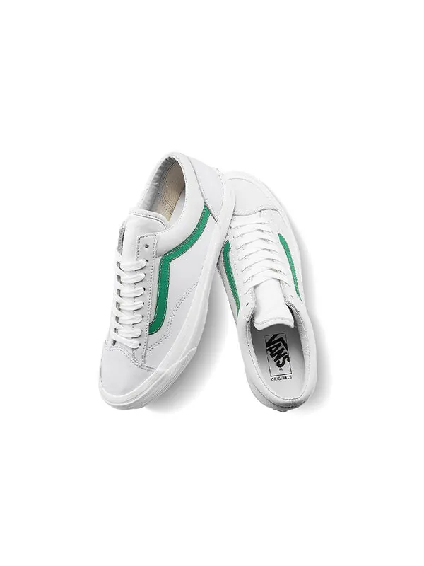 Кроссовки og style 36 lx 'true white green' Vans — изображение 4 из 4, белый/зеленый