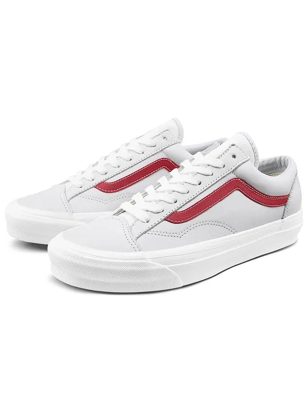 Кроссовки og style 36 lx 'true white red' Vans — изображение 2 из 4, белый/красный