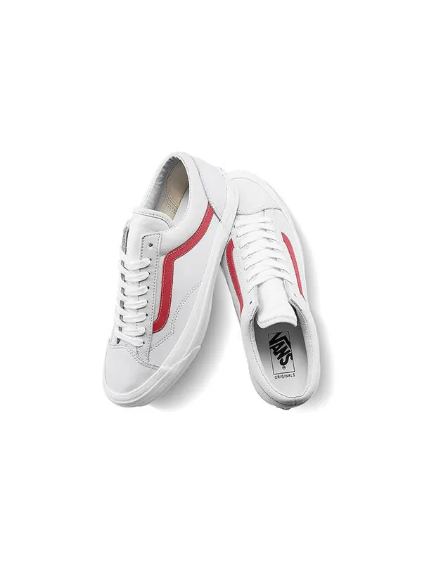 Кроссовки og style 36 lx 'true white red' Vans — изображение 4 из 4, белый/красный