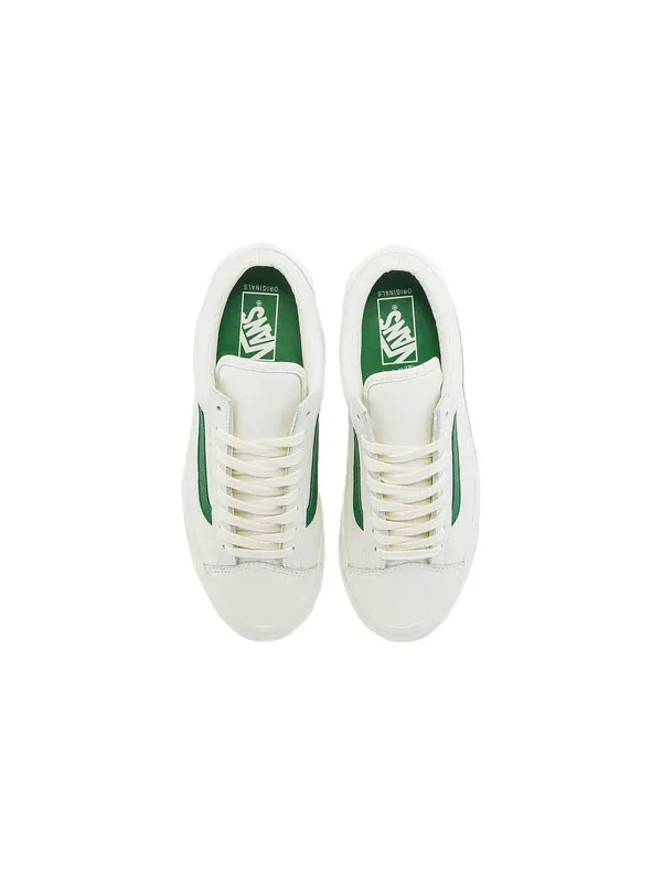 Кроссовки museum of peace and quiet x og style 36 lx 'white green' Vans — изображение 3 из 4, белый/зеленый