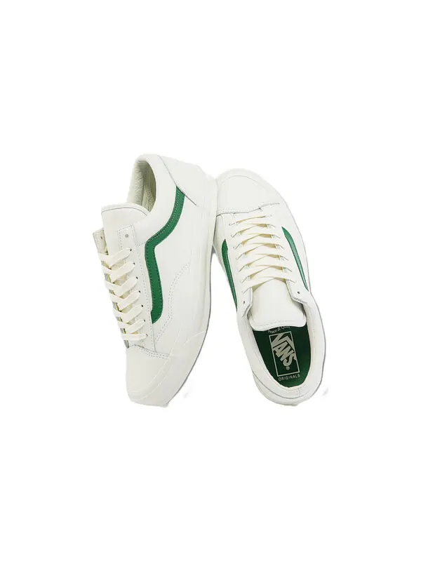 Кроссовки museum of peace and quiet x og style 36 lx 'white green' Vans — изображение 4 из 4, белый/зеленый