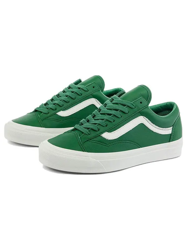 Кроссовки peace quite x og style 36 lx casual skateboarding shoes green Vans — изображение 2 из 4, зеленый