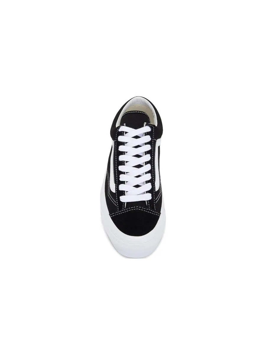 Кроссовки Vans OG Style 36 LX 'Black White' — изображение 4 из 5, черный