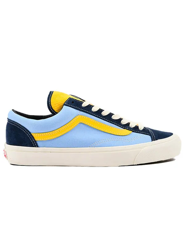 Кроссовки og style 36 lx 'placid blue' Vans — изображение 2 из 4, желтый/синий