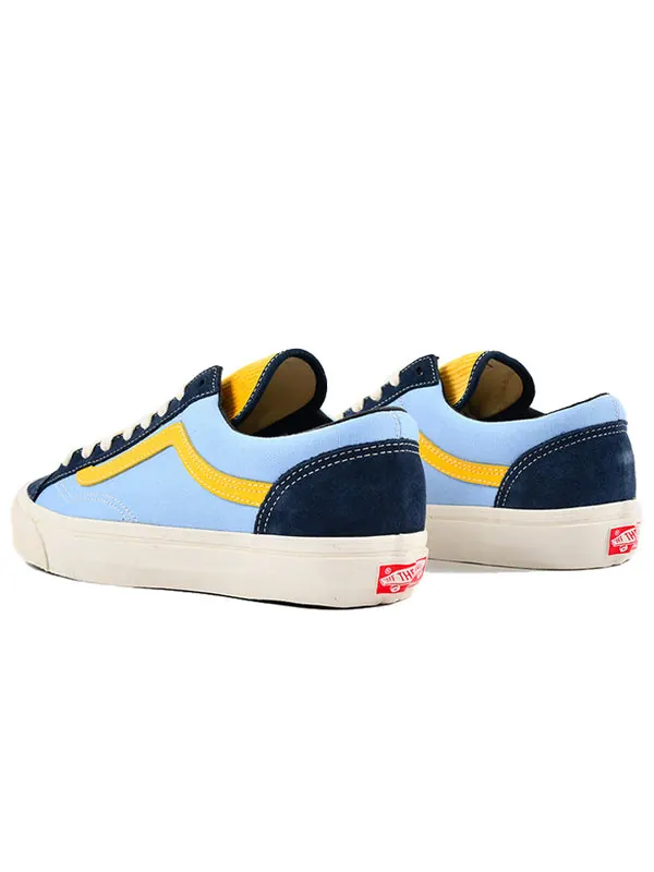 Кроссовки og style 36 lx 'placid blue' Vans — изображение 4 из 4, желтый/синий