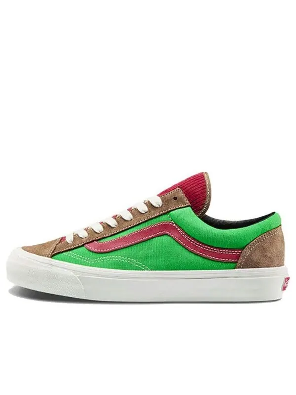 Кроссовки og style 36 lx 'red green' Vans — изображение 1 из 4, зеленый/красный