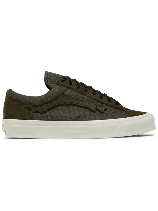 Кроссовки blends x og style 36 lx 'magic tape pack - green' Vans — изображение 2 из 4, серый/зеленый