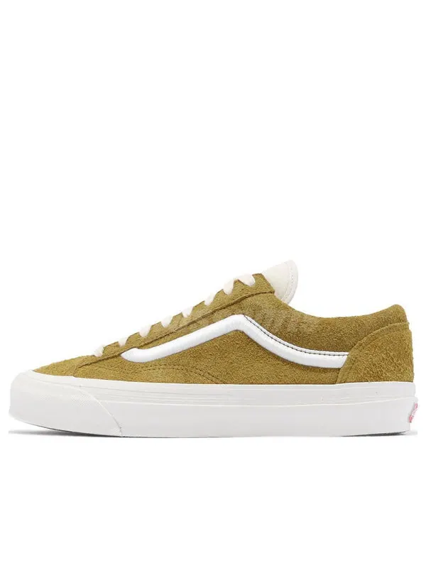 Кроссовки og style 36 lx 'cooperstown - dried tobacco' Vans — изображение 1 из 4, желтый/белый