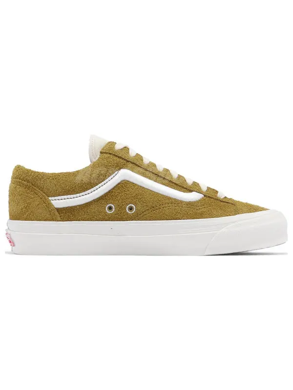 Кроссовки og style 36 lx 'cooperstown - dried tobacco' Vans — изображение 2 из 4, желтый/белый