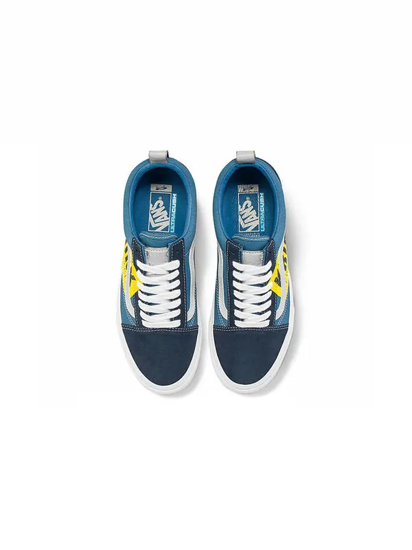 Кроссовки krink x vault old skool vlt lx 'medium blue' Vans — изображение 3 из 4, синий/желтый