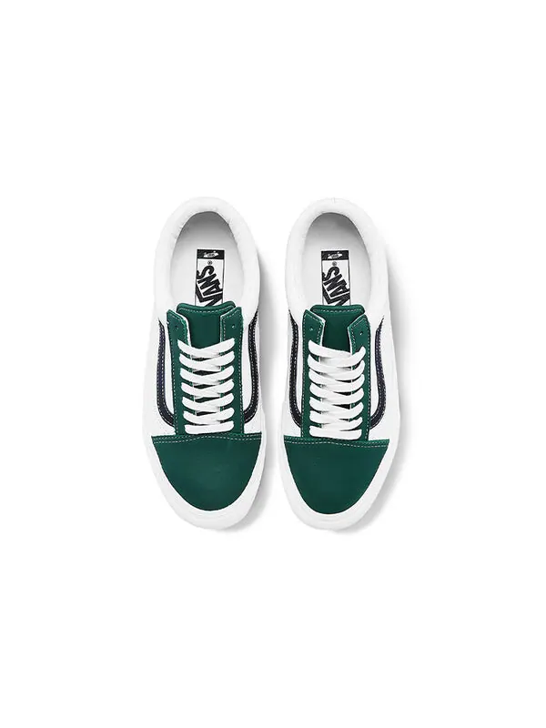 Кроссовки old skool vlt lx white/green Vans — изображение 3 из 4, белый/зеленый