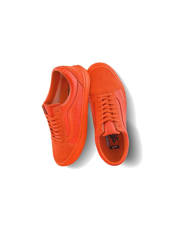 Кроссовки old skool vlt lx 'croc skin - flame' Vans — изображение 4 из 4, оранжевый