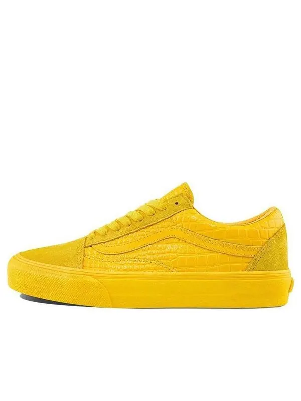 Кроссовки old skool vlt lx 'croc skin - lemon chrome' Vans — изображение 1 из 4, желтый