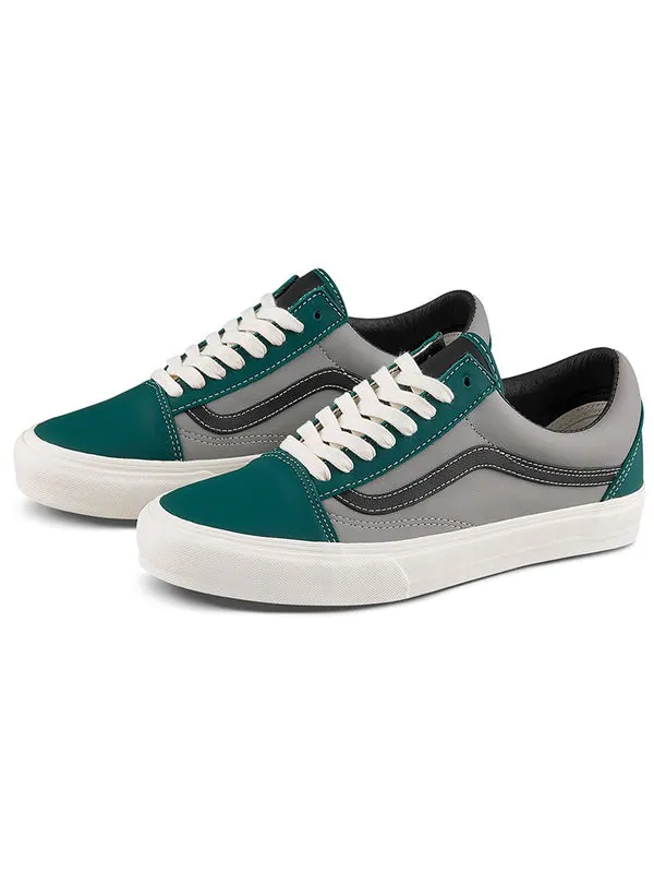 Кроссовки old skool lx 'june bug drizzle' Vans — изображение 2 из 4, серый/зеленый
