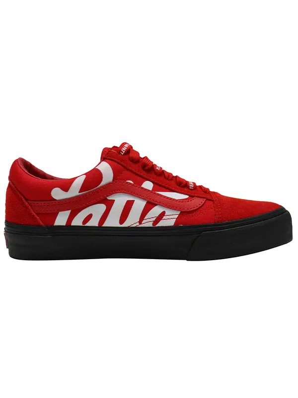 Кроссовки patta x old skool vlt lx 'mean eyed cat - high risk red' Vans — изображение 2 из 4, красный