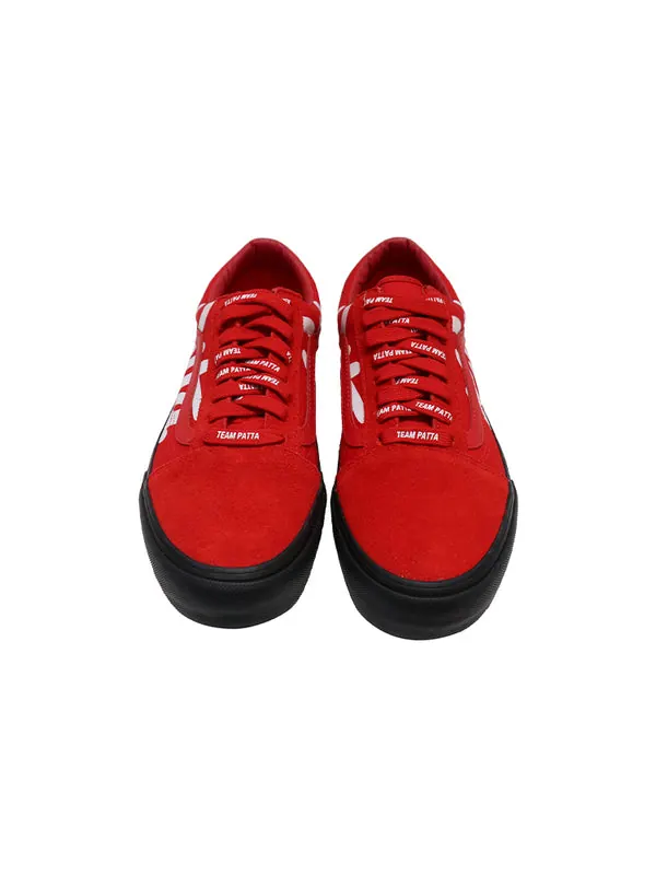 Кроссовки patta x old skool vlt lx 'mean eyed cat - high risk red' Vans — изображение 4 из 4, красный