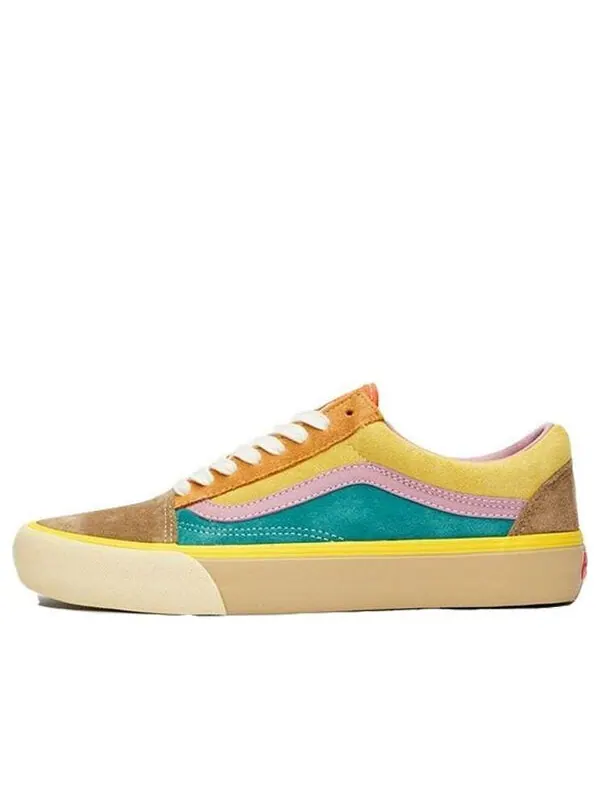 Кроссовки old skool vlt lx 'yellow blue brown' Vans — изображение 1 из 4, желтый/синий/коричневый