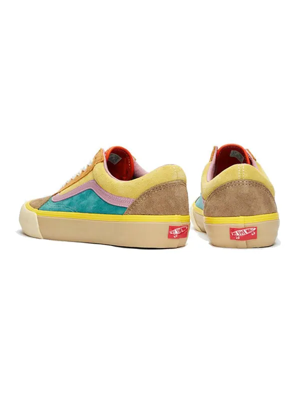 Кроссовки old skool vlt lx 'yellow blue brown' Vans — изображение 4 из 4, желтый/синий/коричневый