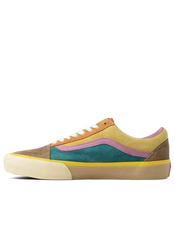 Кроссовки old skool lx 'multicolor' Vans — изображение 1 из 4, коричневый/розовый