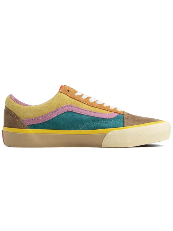 Кроссовки old skool lx 'multicolor' Vans — изображение 2 из 4, коричневый/розовый
