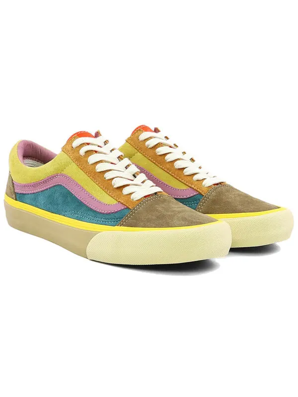 Кроссовки old skool lx 'multicolor' Vans — изображение 3 из 4, коричневый/розовый