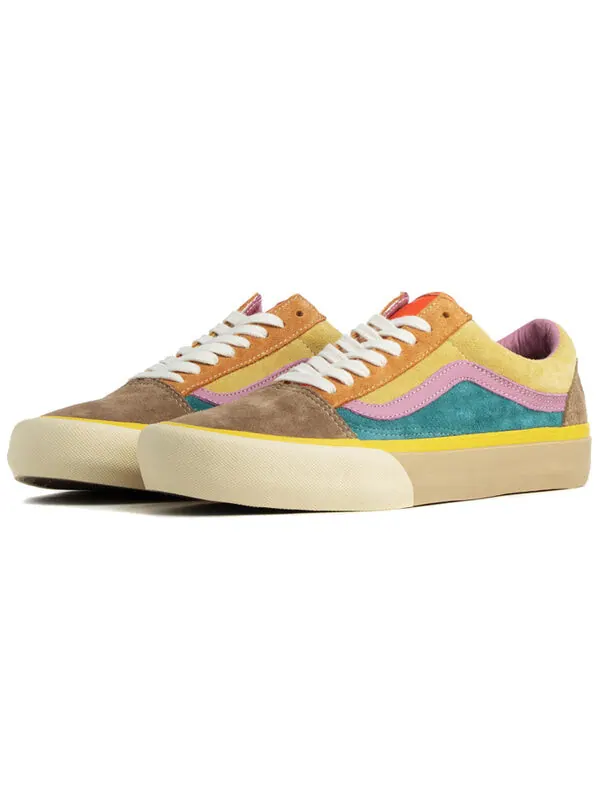 Кроссовки old skool lx 'multicolor' Vans — изображение 4 из 4, коричневый/розовый