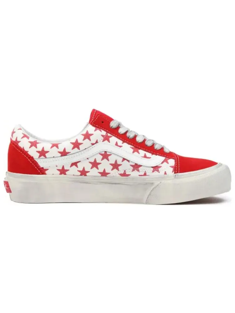 Кеды Vans Bianca Chandn x Old Skool VLT LX 'Stressed Red' — изображение 2 из 4, красный