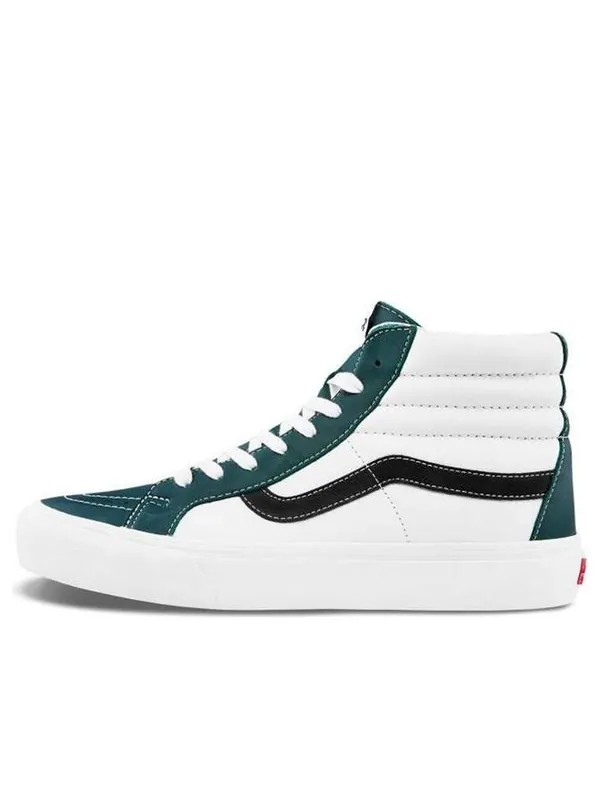 Кроссовки sk8-hi reissue 6 'marshmallow evergreen' Vans — изображение 1 из 4, зеленый/белый