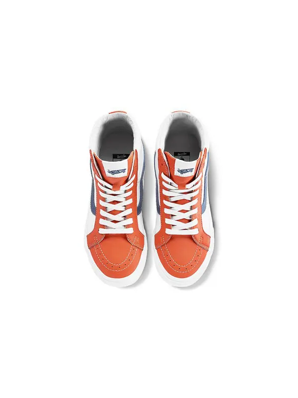 Кроссовки sk8-hi reissue vlt lx 'white orange' Vans — изображение 4 из 4, белый/оранжевый