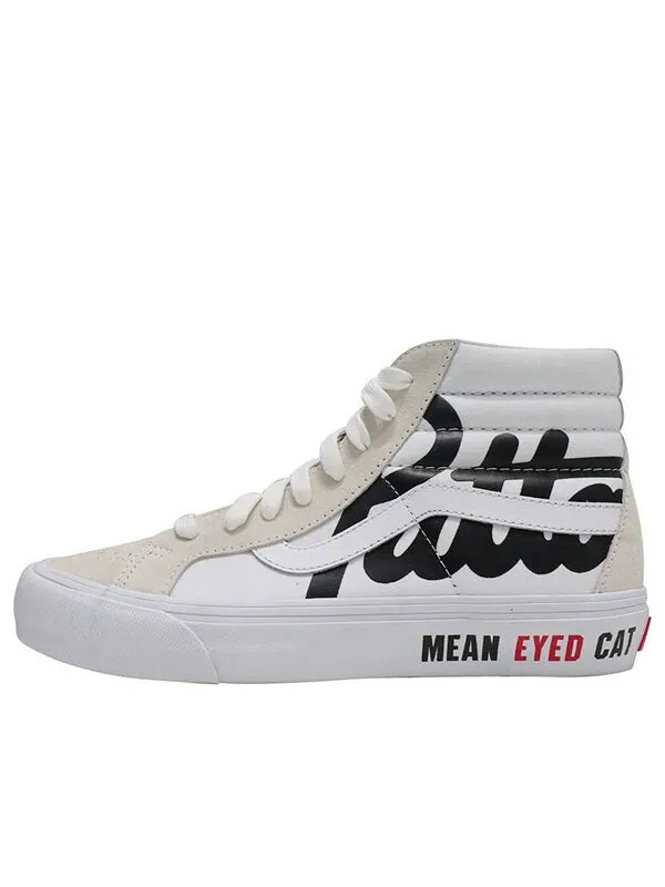 Кроссовки patta x vault sk8-hi reissue vlt lx 'mean eyed cat - white' Vans — изображение 1 из 4, белый