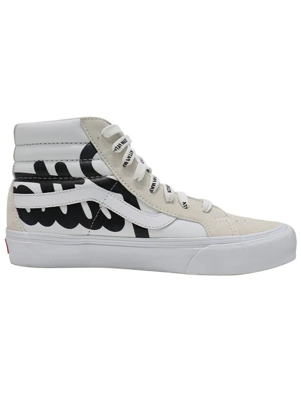 Кроссовки patta x vault sk8-hi reissue vlt lx 'mean eyed cat - white' Vans — изображение 2 из 4, белый