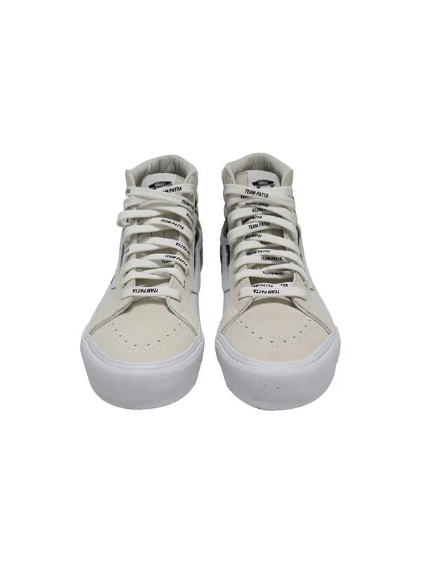 Кроссовки patta x vault sk8-hi reissue vlt lx 'mean eyed cat - white' Vans — изображение 4 из 4, белый
