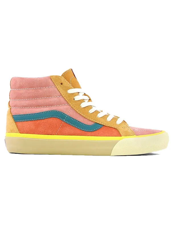 Кроссовки sk8-hi lx 'multicolor' Vans — изображение 2 из 4, коричневый/розовый