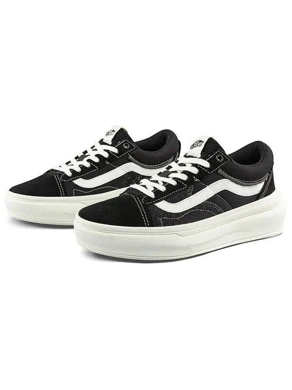 Кроссовки 81312 old skool overt plus cc 'black white' Vans — изображение 4 из 4, черный/белый