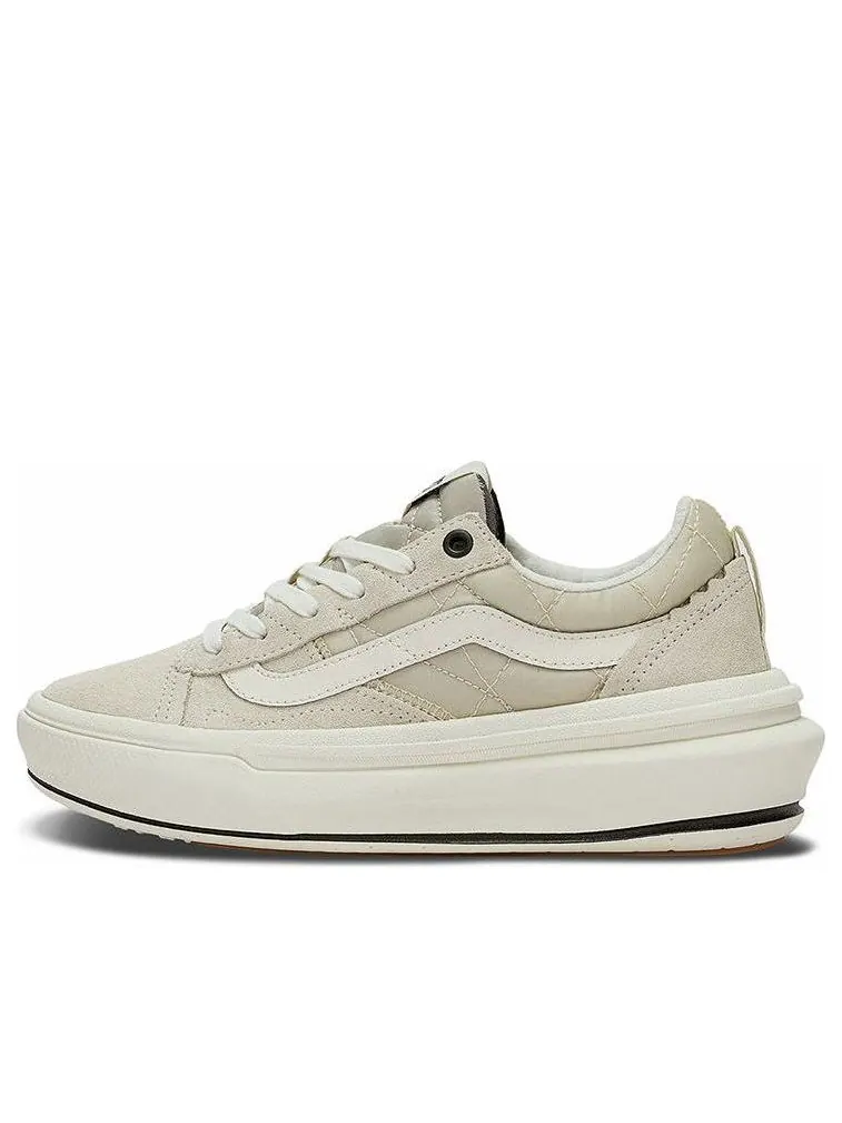 Кеды Vans Old Skool Overt Plus CC — изображение 1 из 6, бежевый