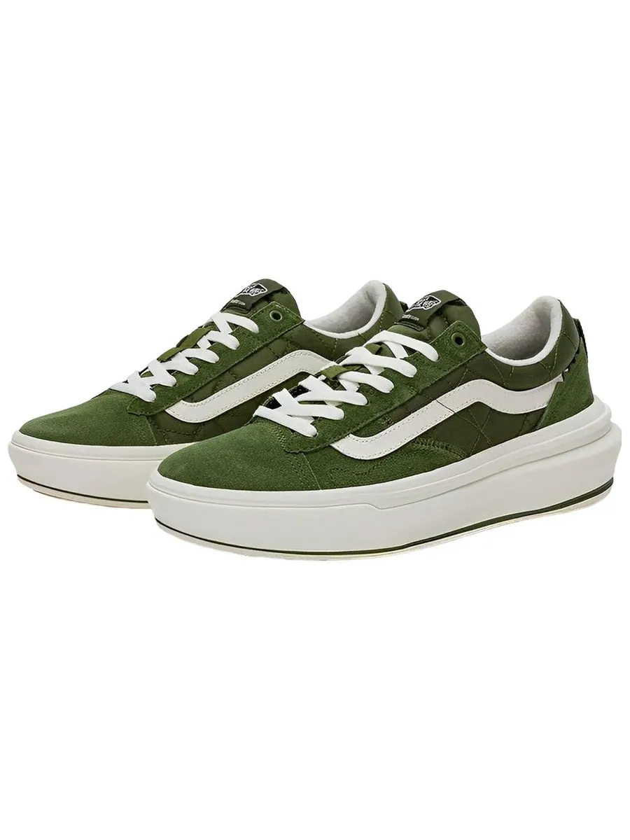 Кеды Vans Old Skool Overt Plus ComfyCush 'Cozy Camper' — изображение 3 из 7, зеленый