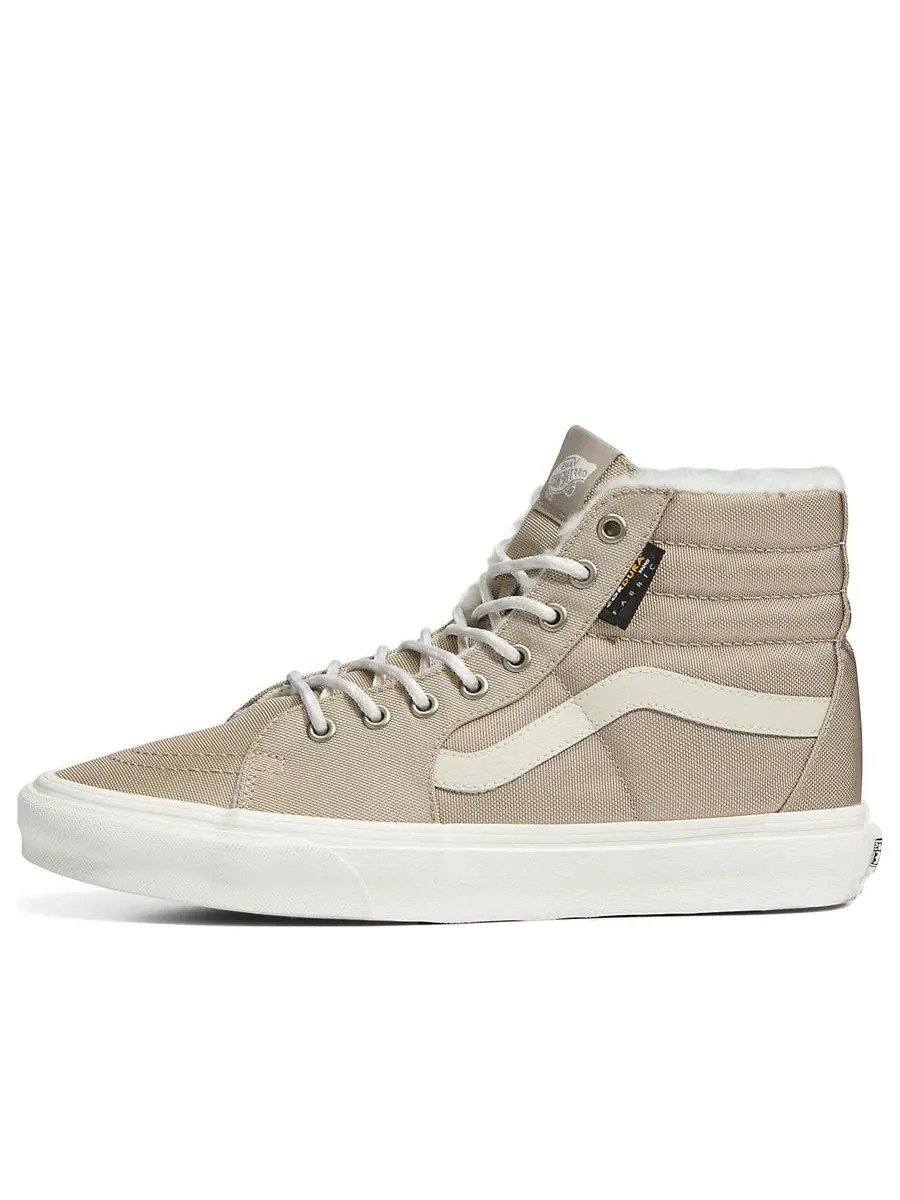 Кеды Vans SK8-HI Cordura Sherpa CREAM — изображение 1 из 5, бежевый