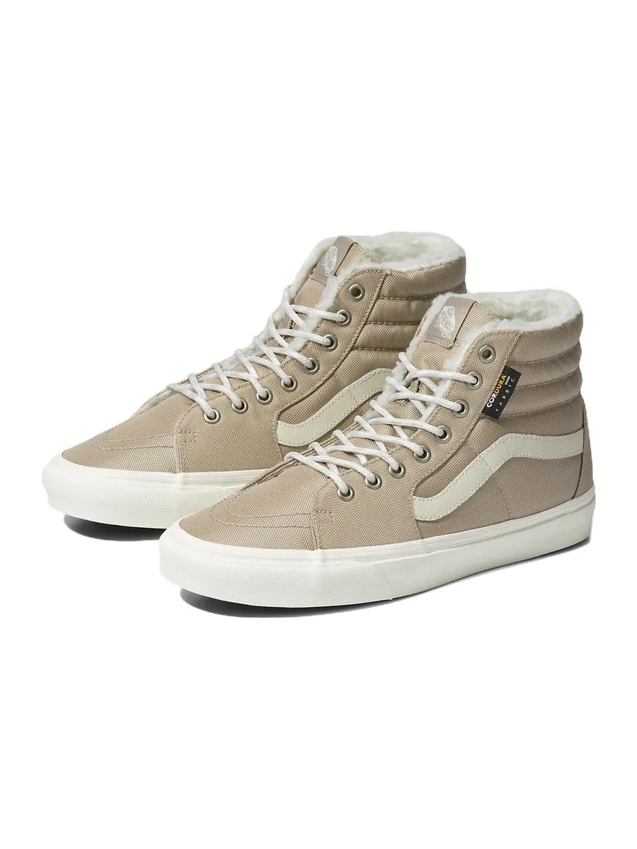 Кеды Vans SK8-HI Cordura Sherpa CREAM — изображение 3 из 5, бежевый
