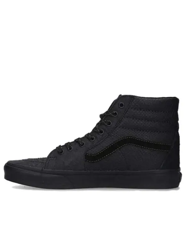 Кроссовки sk8-hi mono patchwork 'black' Vans — изображение 1 из 4, черный