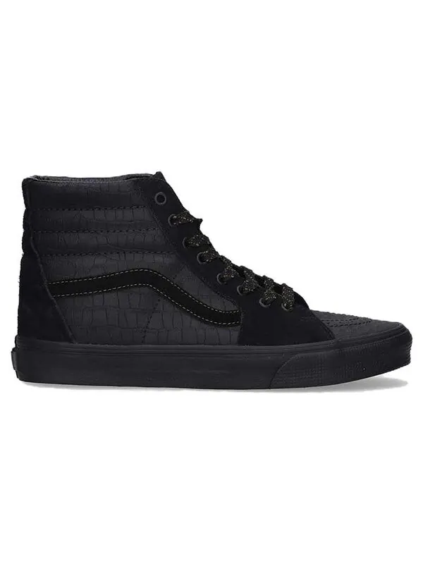 Кроссовки sk8-hi mono patchwork 'black' Vans — изображение 2 из 4, черный