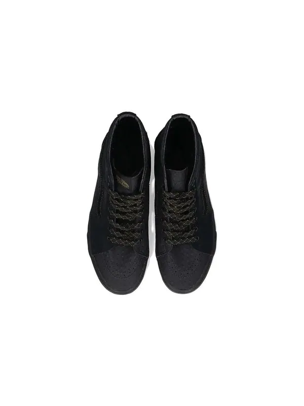 Кроссовки sk8-hi mono patchwork 'black' Vans — изображение 3 из 4, черный