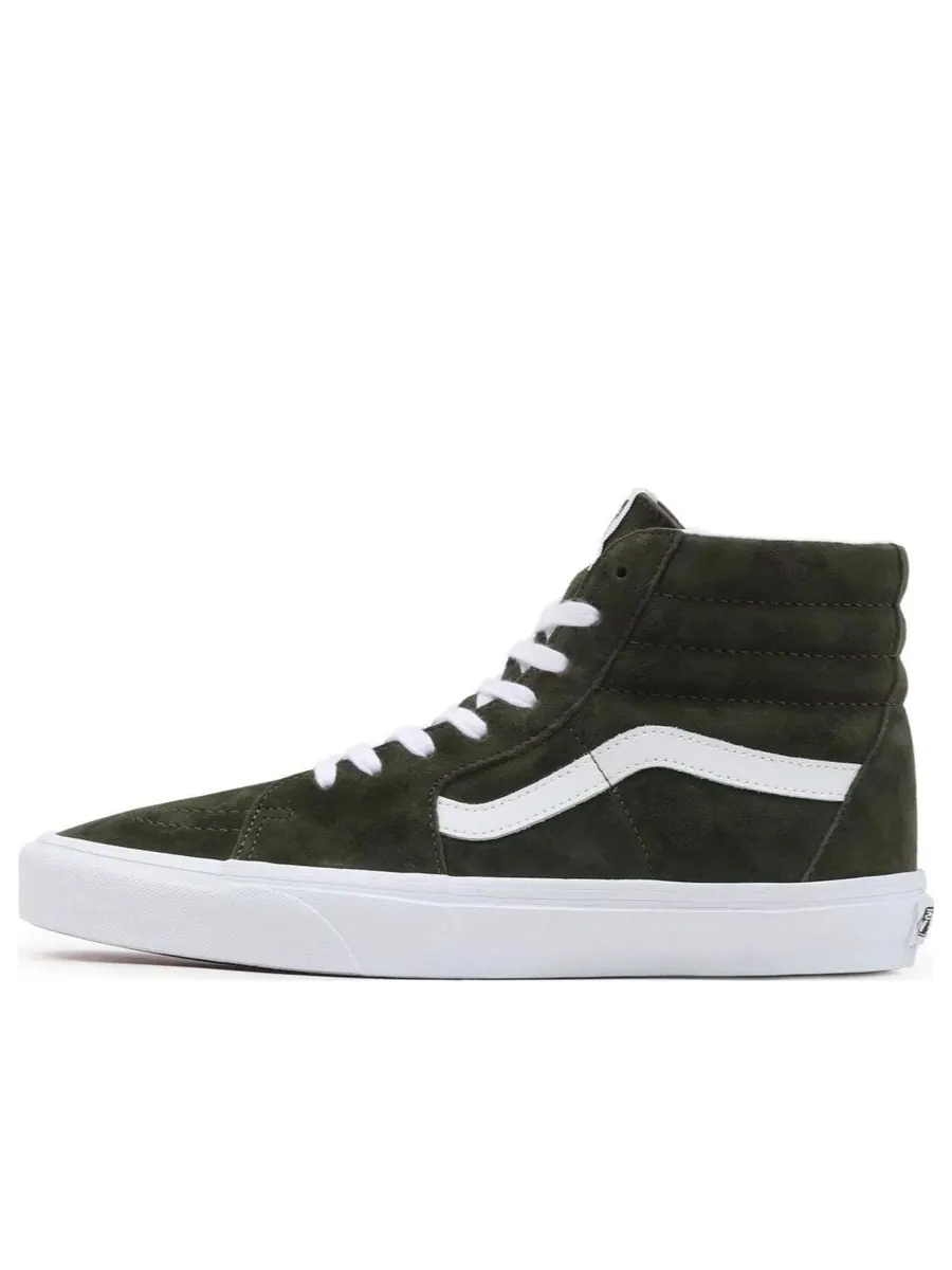 Кеды Vans SK8-HI Zamszowe Pig Suede GREEN — изображение 1 из 5, зеленый