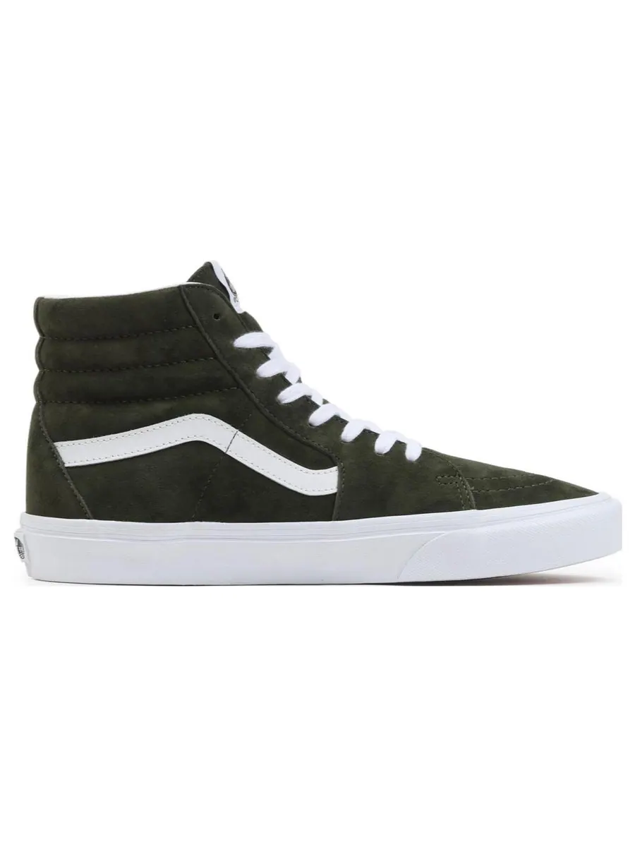 Кеды Vans SK8-HI Zamszowe Pig Suede GREEN — изображение 2 из 5, зеленый