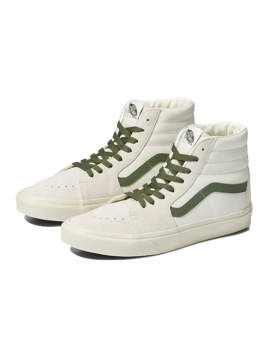 Кеды Vans SK8-HI 'Vintage Pop - Marshmallow Turtledove' — изображение 3 из 4, белый