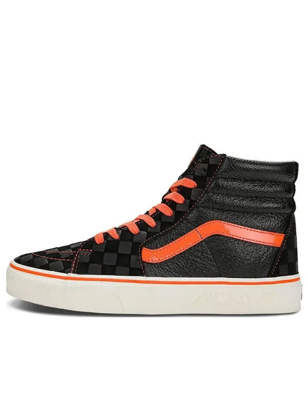 Кроссовки sk8-hi miro & wujo 'black' Vans — изображение 1 из 4, черный/оранжевый