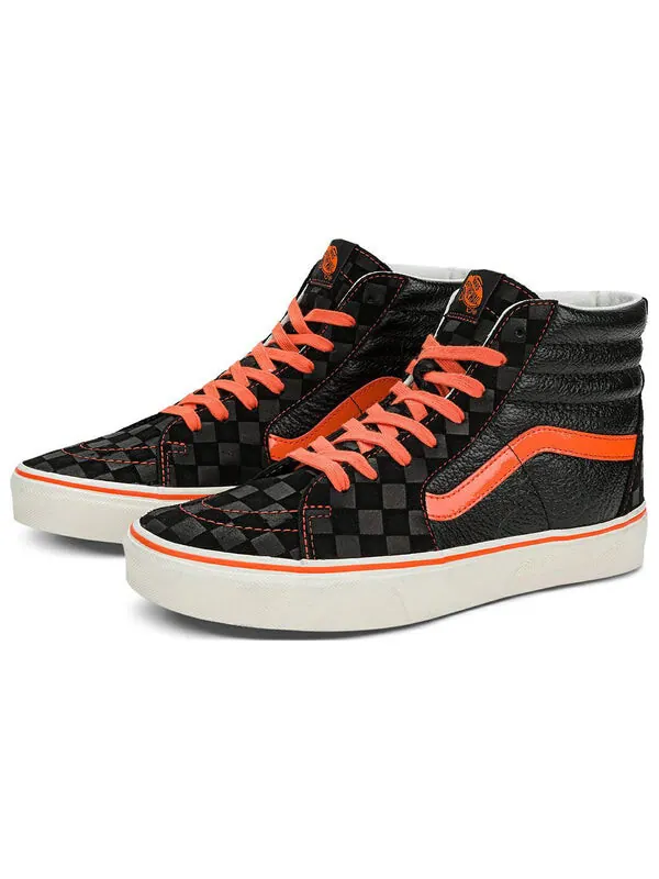 Кроссовки sk8-hi miro & wujo 'black' Vans — изображение 2 из 4, черный/оранжевый