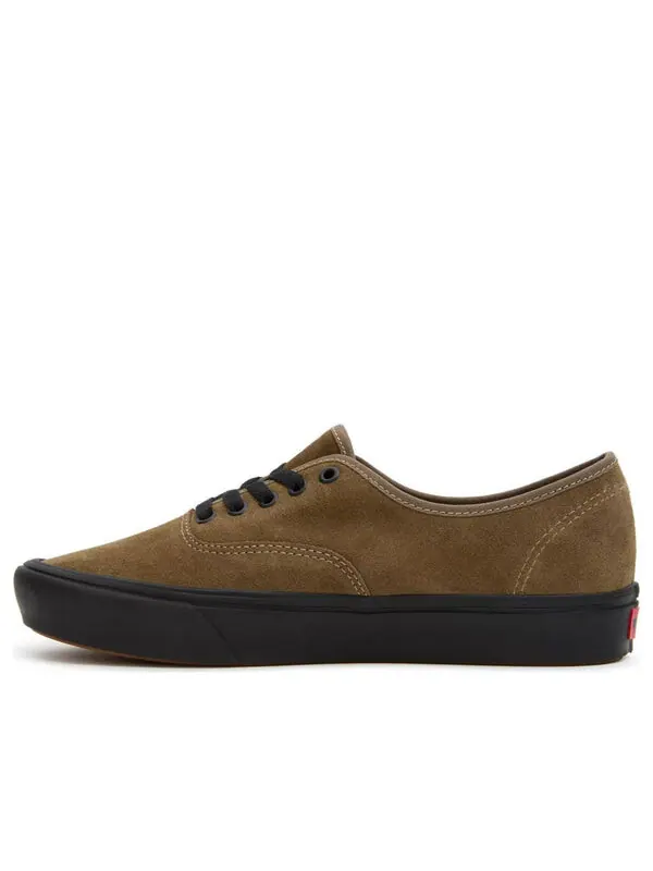 Кроссовки authentic comfycush suede shoes 'brown' Vans — изображение 1 из 4, коричневый/черный