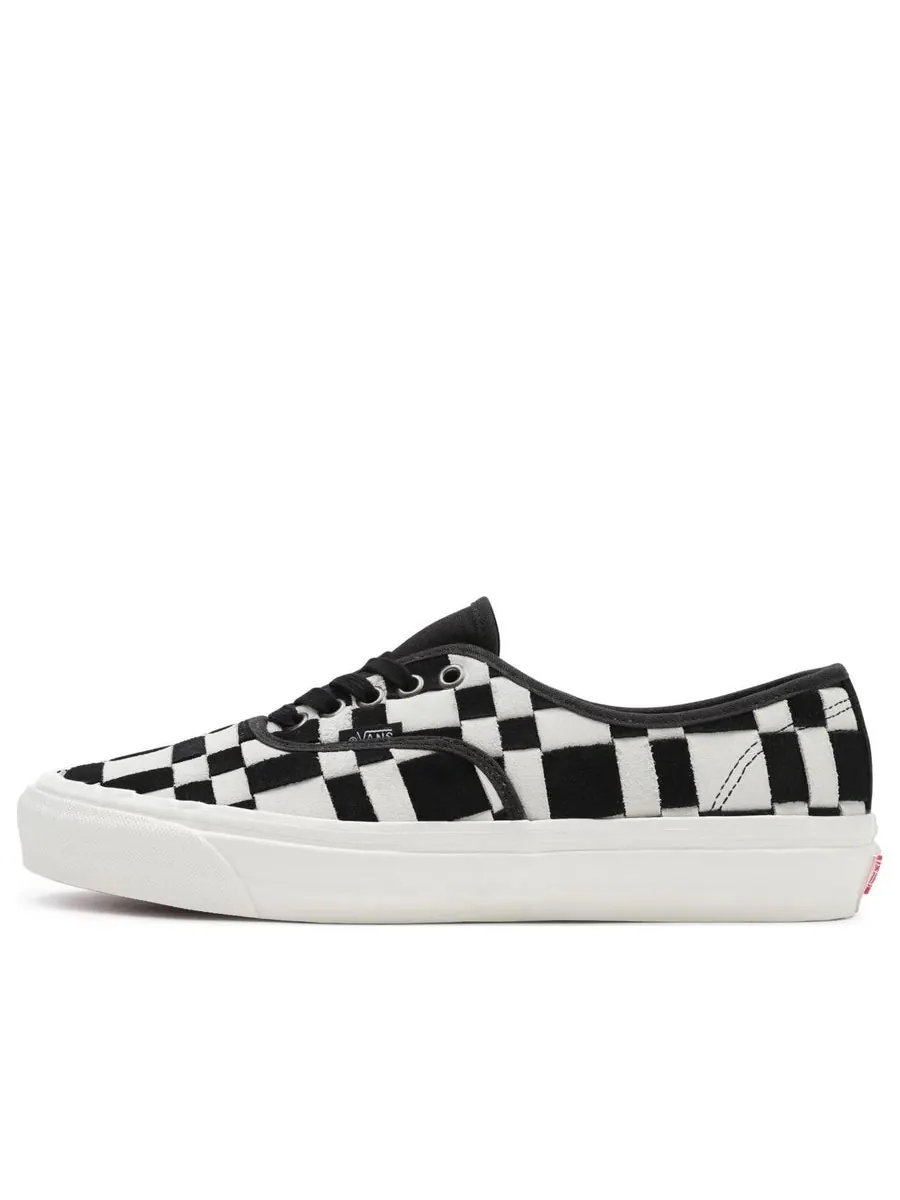Кеды Vans Authentic Woven Check 44 DX 'White Black' — изображение 1 из 4, черный