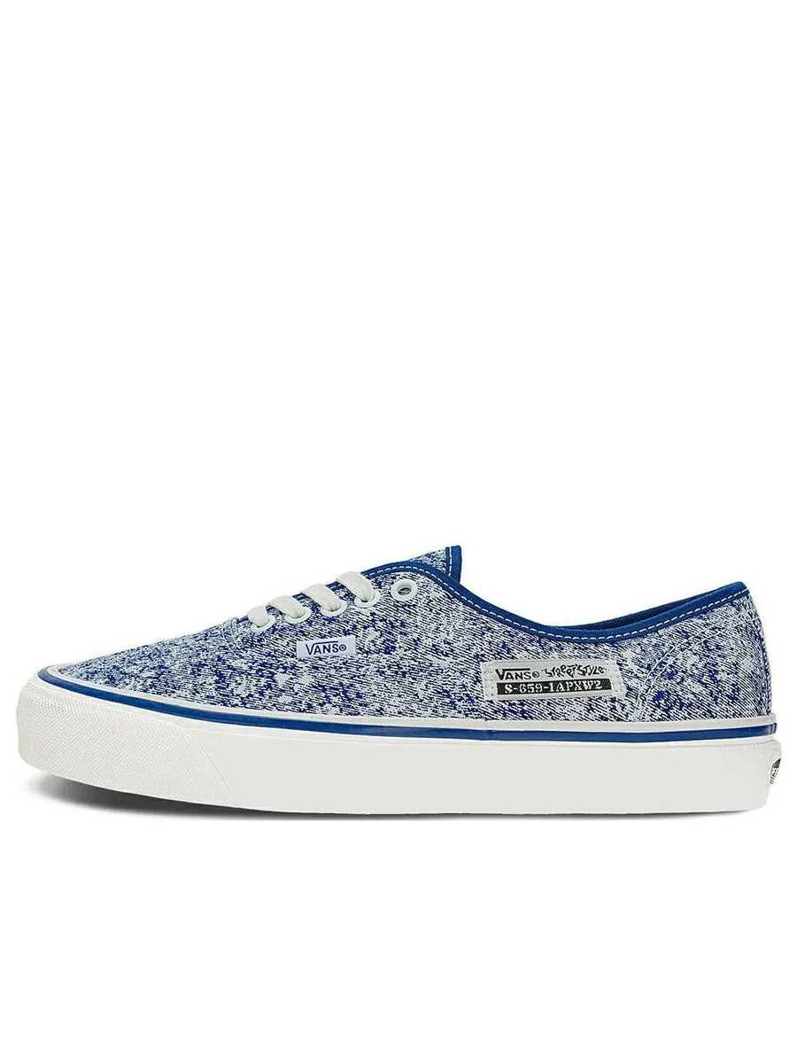 Кеды Anaheim Factory Authentic 44 DX Shoe 'OG Acid Wash Blue' — изображение 1 из 5, синий